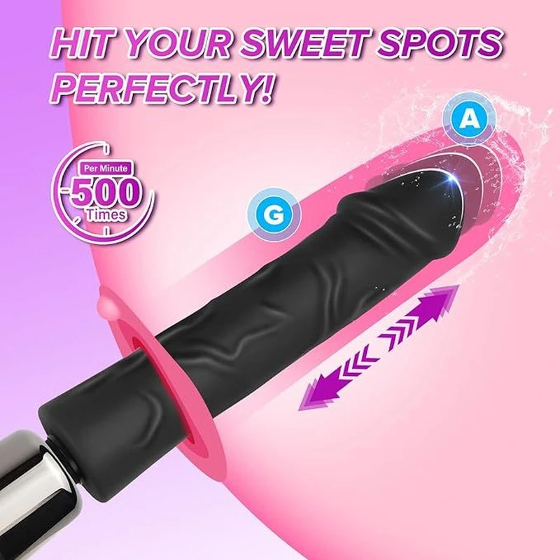 Multi-speed powerful reciprocating motion for targeted muscle relief and personal care.