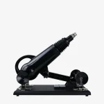 Close-up of the black adjustable connector and multi-suction cup stability base.