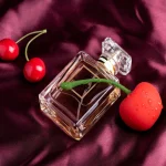 Cherry red silicone toy with vibrating