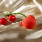 Cherry vibrator red sex toy for women