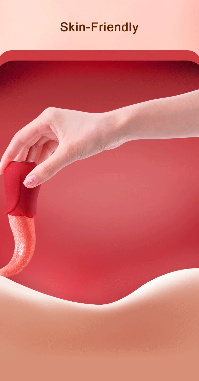 Skin-friendly and body-safe silicone adult toy being held to demonstrate its compact, portable size for travel and discreet storage.