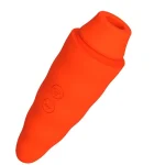 Ripe carrot without dust cover