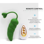 Detailed guide for the 10-frequency remote control, explaining the short-press mode switching and 6-level intensity adjustment buttons.