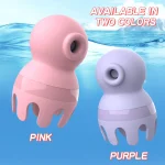 HH Bubbly Octopus collection available in two aesthetic colors: soft pastel pink and elegant lavender purple.