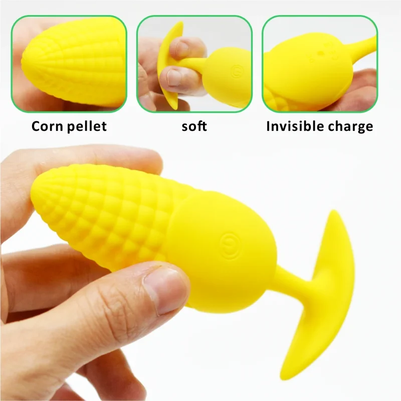 Close-up details of the "corn pellet" surface texture, soft-touch material, and invisible DC charging port.