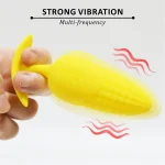 Visualization of the strong multi-frequency vibration power and intense motor capabilities of the corn-shaped adult toy.