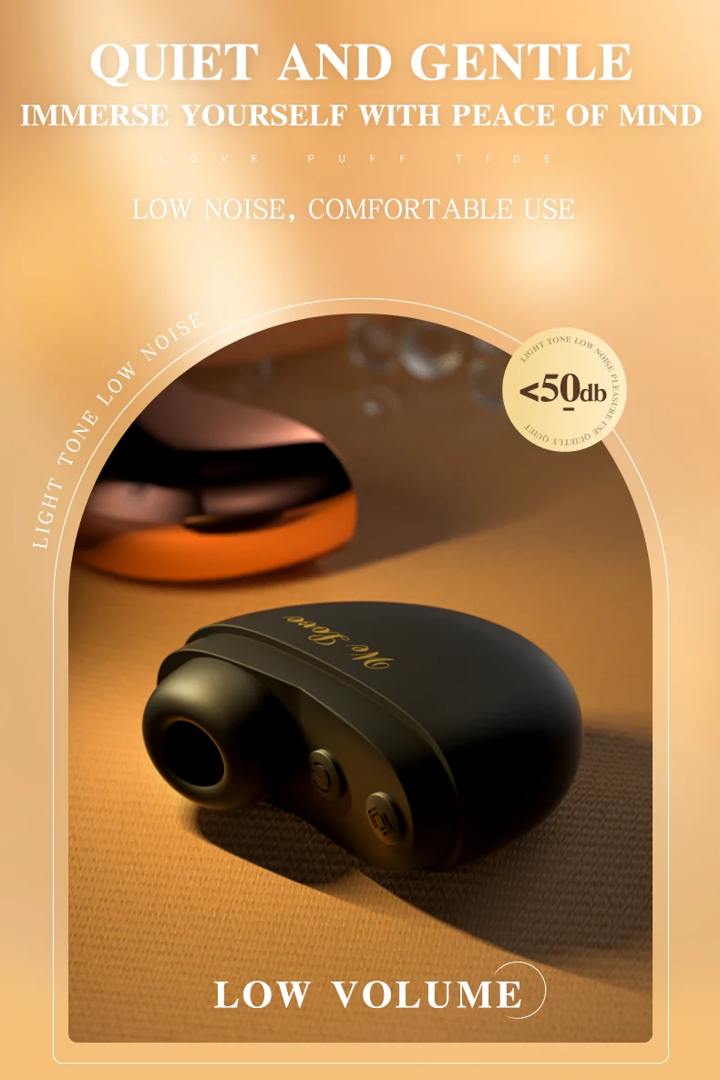 Quiet-operation Empress massager with a low noise level under 50dB, perfect for private and peaceful solo sessions.
