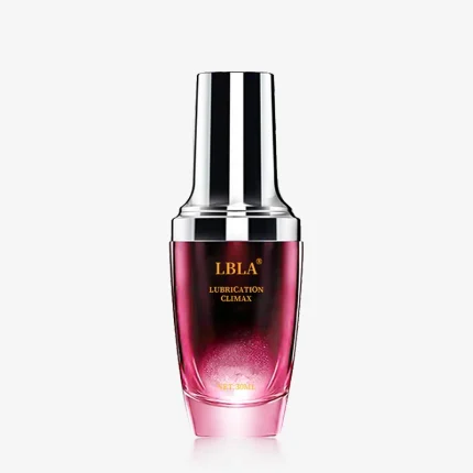 Elegant 30ml bottle of professional-grade lubricant for women, featuring a discreet and stylish cosmetic-style pump design.