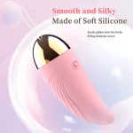 Soft-focus shot of the silky medical-grade silicone body emphasizing its skin-friendly and smooth texture.