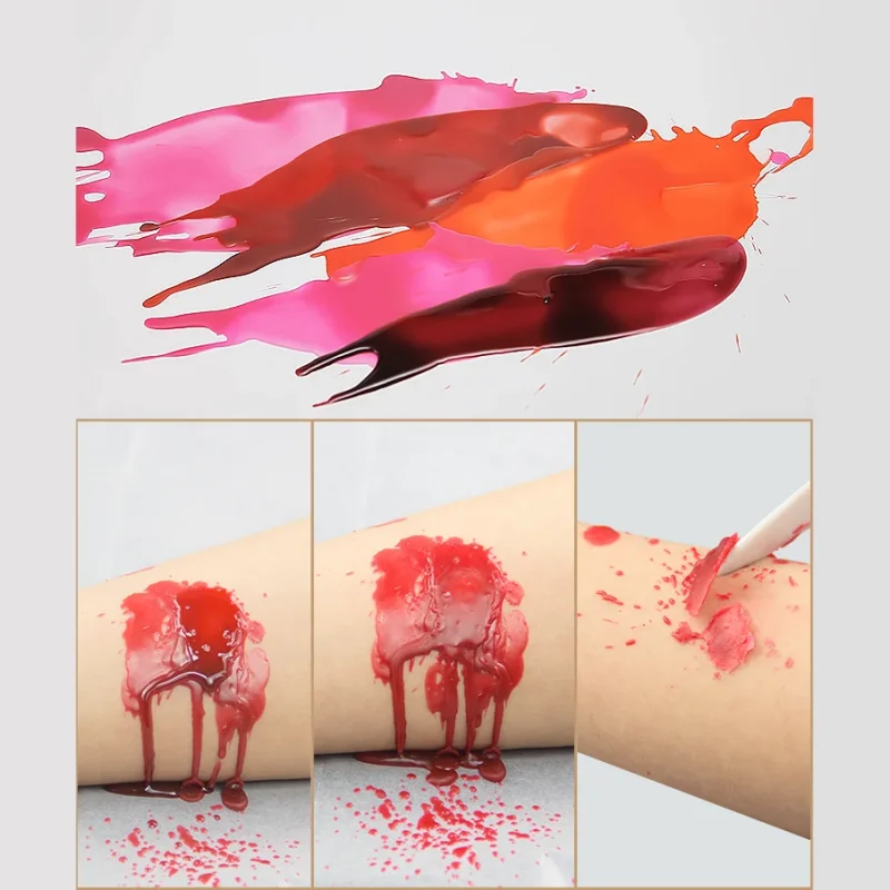 Demonstration of low-temperature massage wax dripping onto skin and being easily peeled off for safe BDSM-lite play.