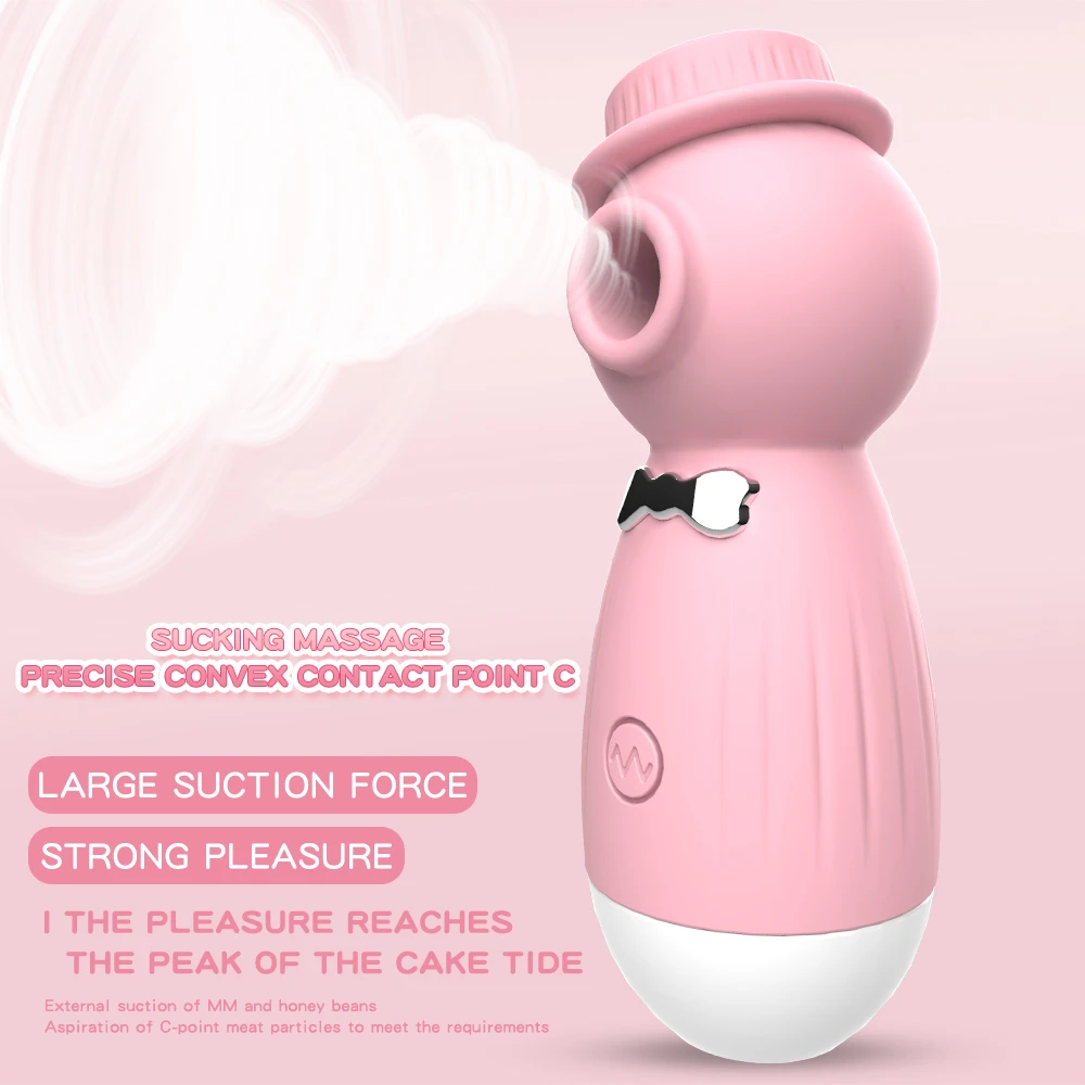 Visual demonstration of the powerful air-pulse suction technology designed for precise C-point contact and maximum pleasure.