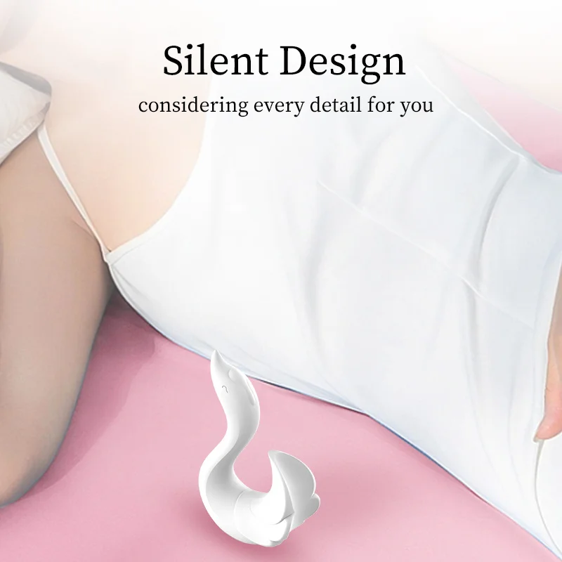 Lifestyle image featuring the silent-design motor of the Graceful Swan, perfect for quiet and discreet personal relaxation.