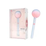 The vibrator in its original branded retail packaging, featuring a discreet and elegant box design for personal wellness products.