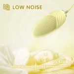 Ultra-quiet clitoral stimulator featuring low-noise motor technology under 45dB for discreet bedside use and private relaxation.