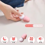 Quiet-operation clitoral stimulator infographic showing ultra-silent vibrations under 45 decibels.