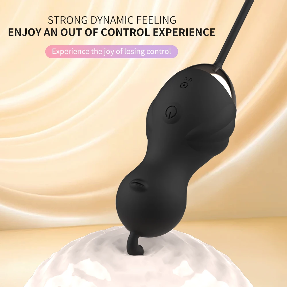 A stylish black clitoral stimulator featuring a bird-shaped design with a flexible tip for precise external stimulation and intense vibration modes.