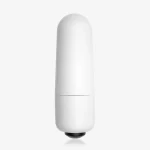 HH Pearl Bullet white mini vibrator featuring a sleek, ergonomic design and one-button control for simple operation.