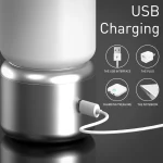 Demonstration of the convenient USB charging interface, showing compatibility with laptops, power banks, and wall adapters for global travel-friendly use.
