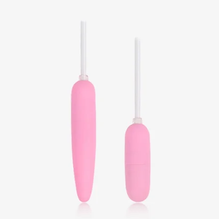 Detailed view of the soft-touch silicone dual stimulation tips of the HH fingertip massager designed for precise external sensitivity.
