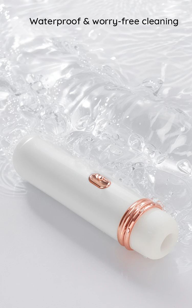 Action shot of the HH Whisperwave submerged in water to showcase its fully waterproof construction for easy cleaning and bath use.