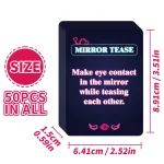 Couples gift idea graphic featuring romantic card game set for Valentine’s Day anniversary Christmas and birthday occasions