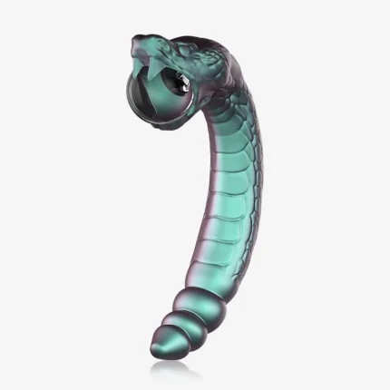 Iridescent snake-shaped suction cup dildo Discreet Sex Toys Brand - HooHss
