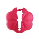 Flower-shaped nipple clip toy in pink silhouette Discreet Sex Toys Brand - HooHss
