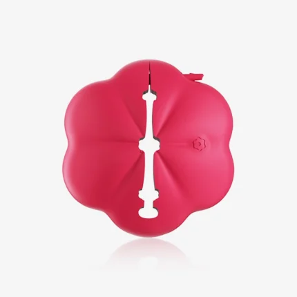 Flower-shaped nipple clip cover in bright pink Discreet Sex Toys Brand - HooHss
