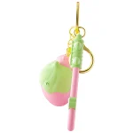 Strawberry keychain vibrating egg with matching pink and green pen charm Discreet Sex Toys Brand - HooHss